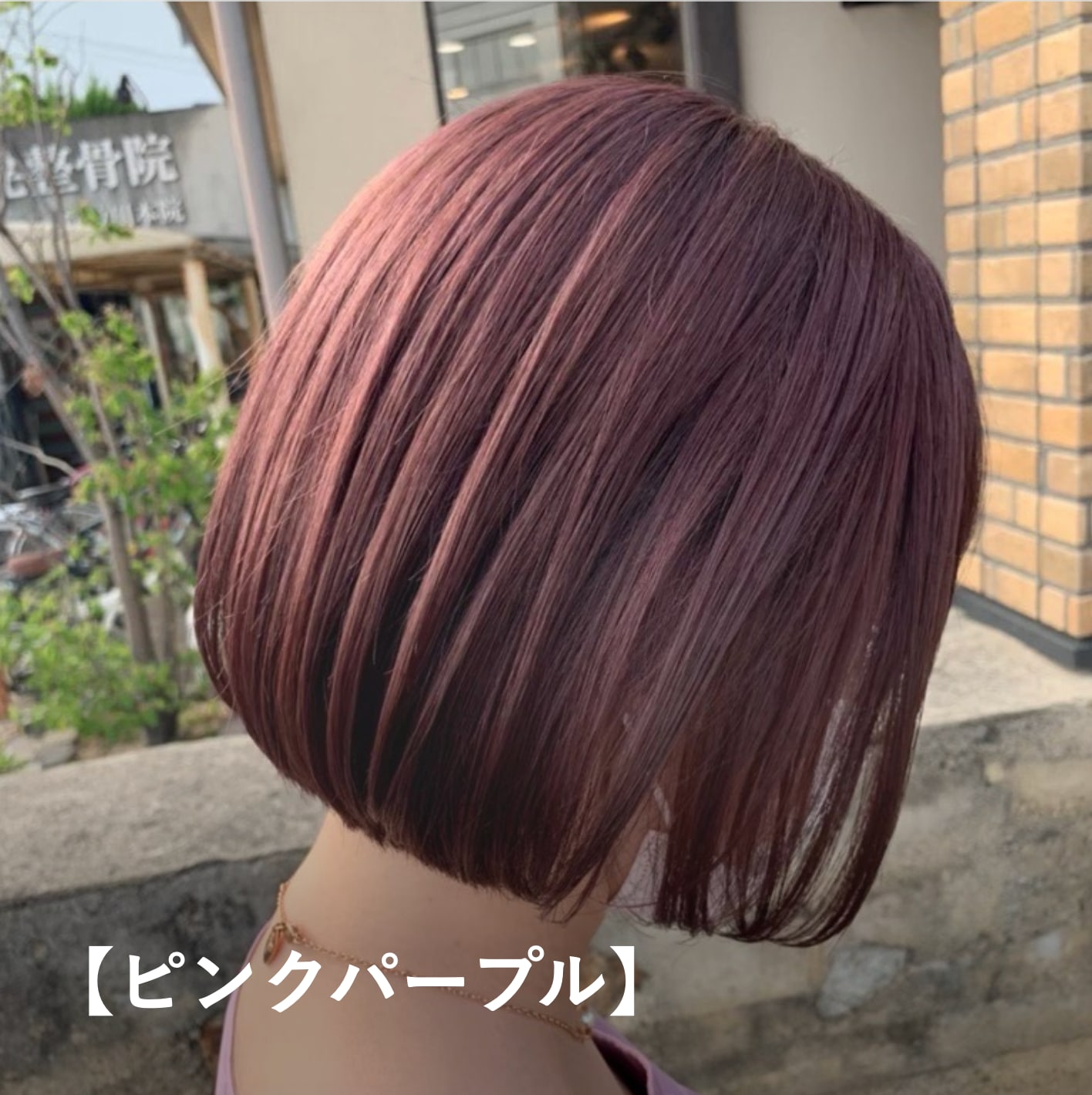 【ピンクパープル】ブルベ夏に似合う明るめの髪色