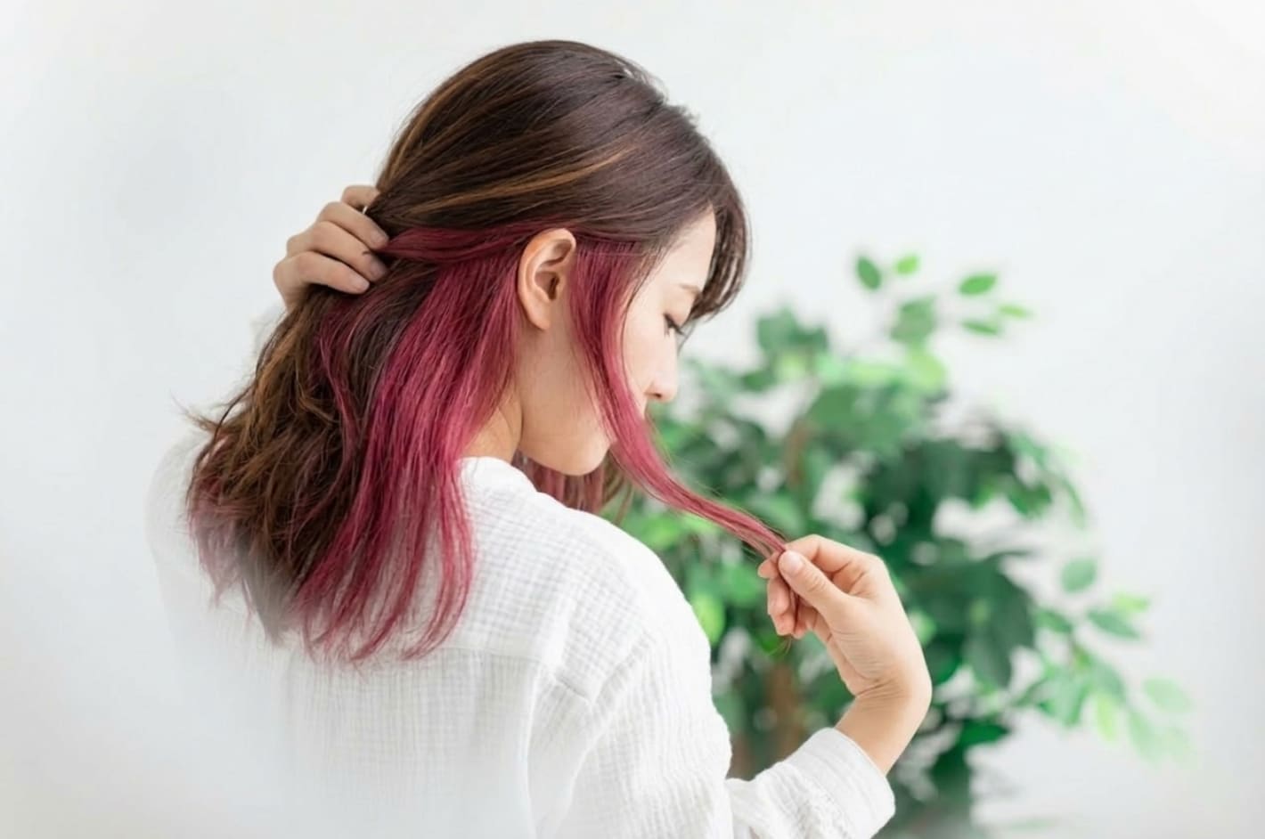 インナーカラーをセルフで入れるやり方