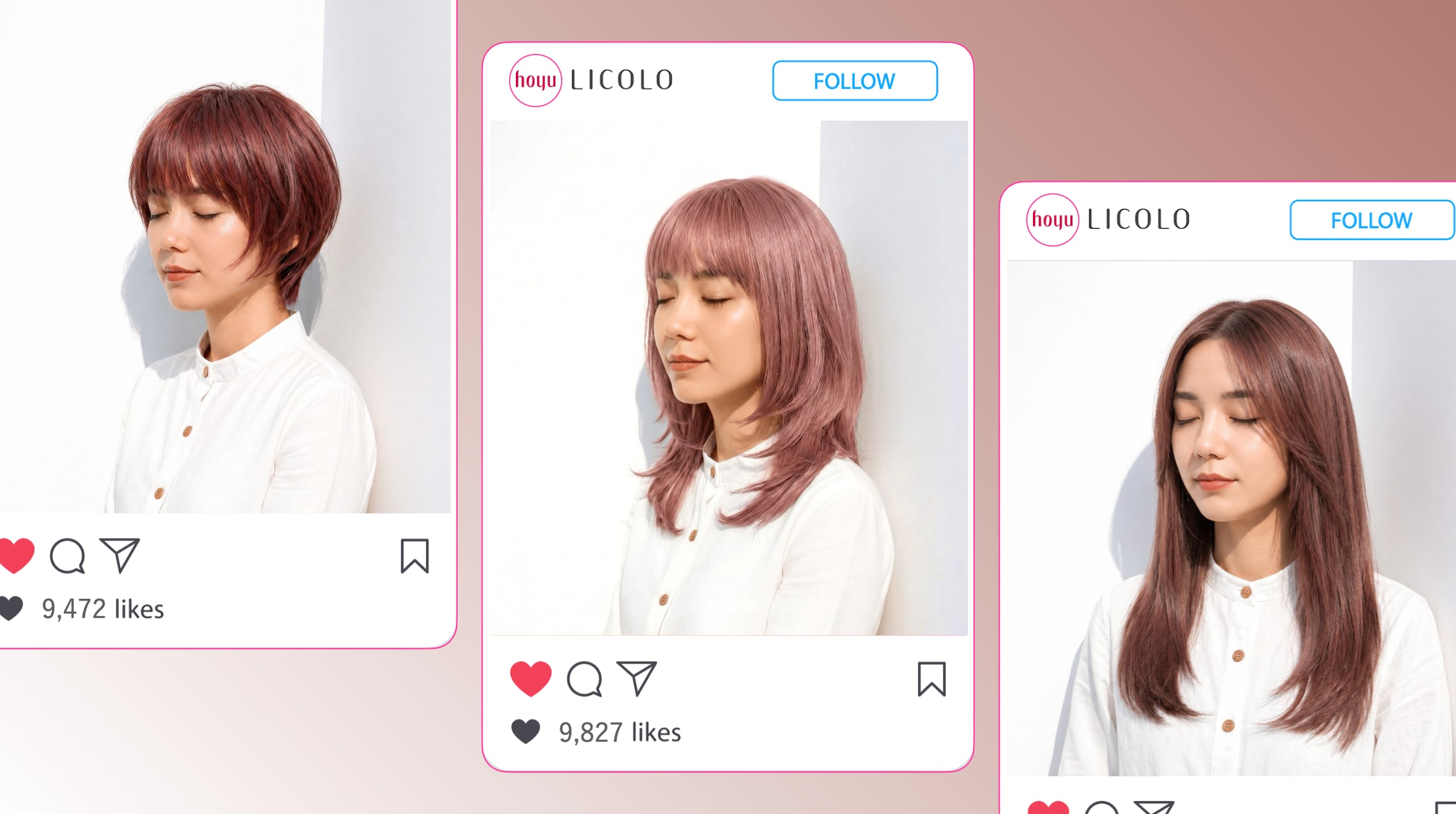 
コーラルピンクってどんな髪色？おしゃれなヘアスタイル一覧を大公開！
