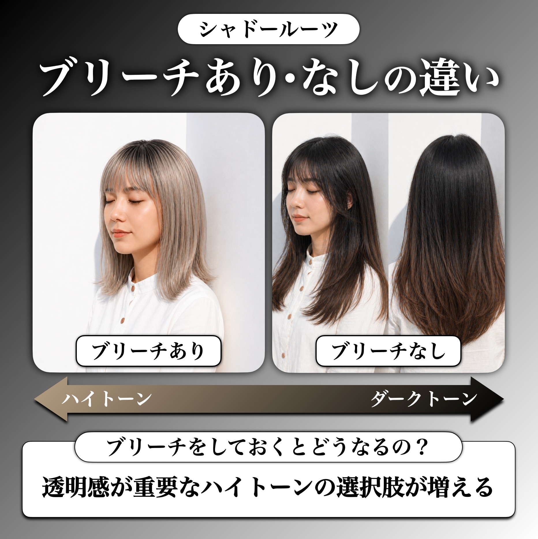 シャドールーツにブリーチは必要？