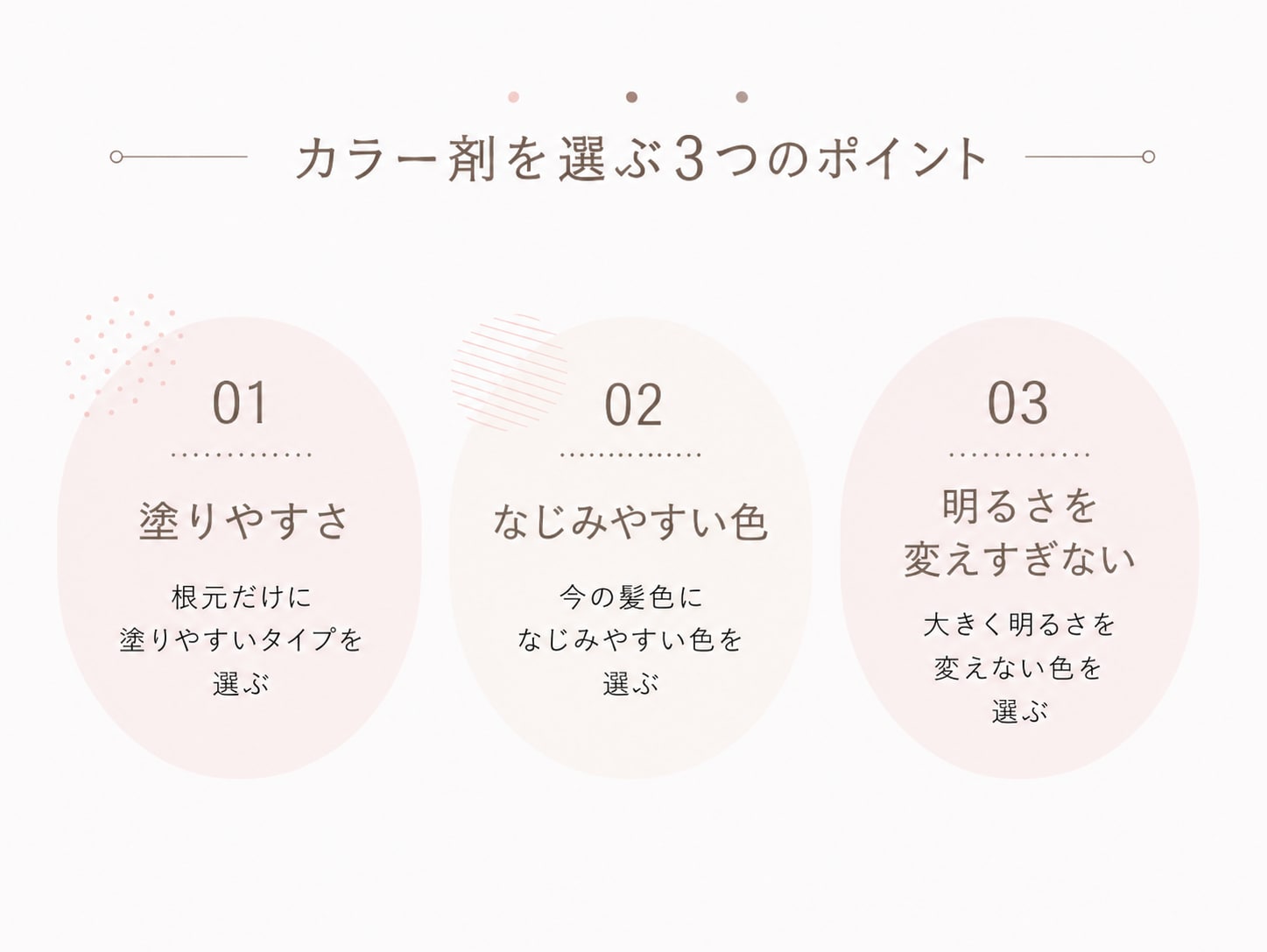 セルフリタッチに使うカラー剤の選び方
