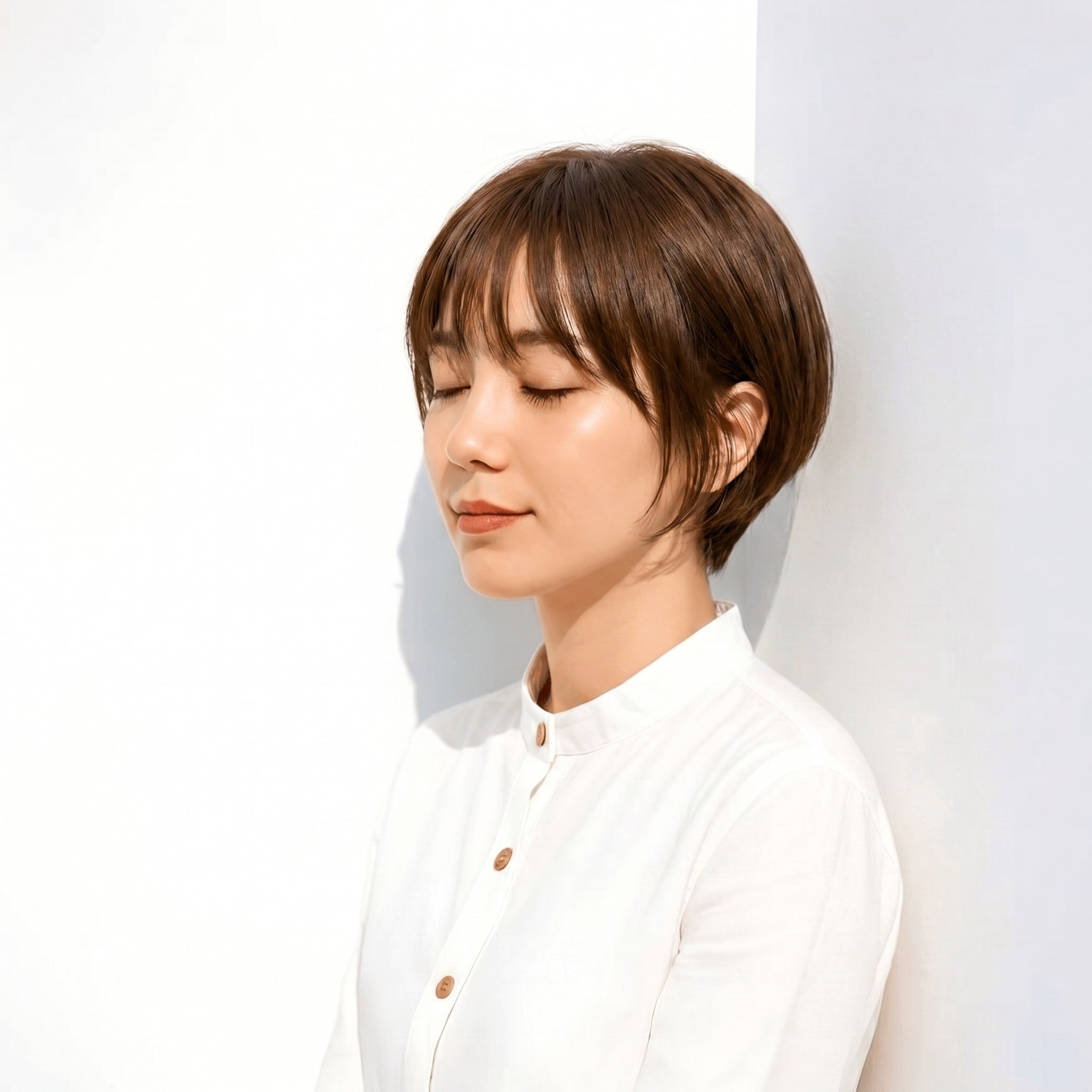 1._ダークブラウン_ショート_大人っぽい_落ち着いた雰囲気で洗練された印象に