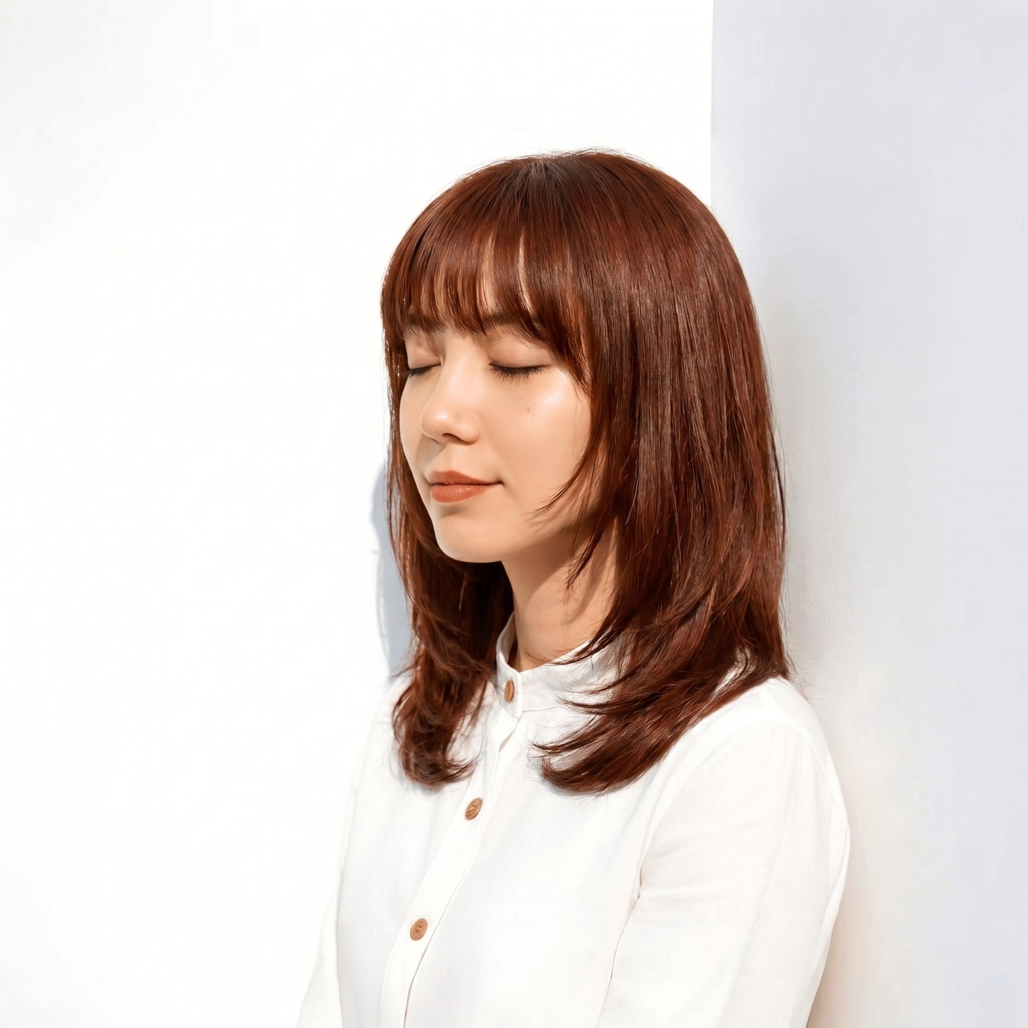 10._ダークブラウン_ミディアム_ナチュラル_自然体でもきれいに見える万能スタイル