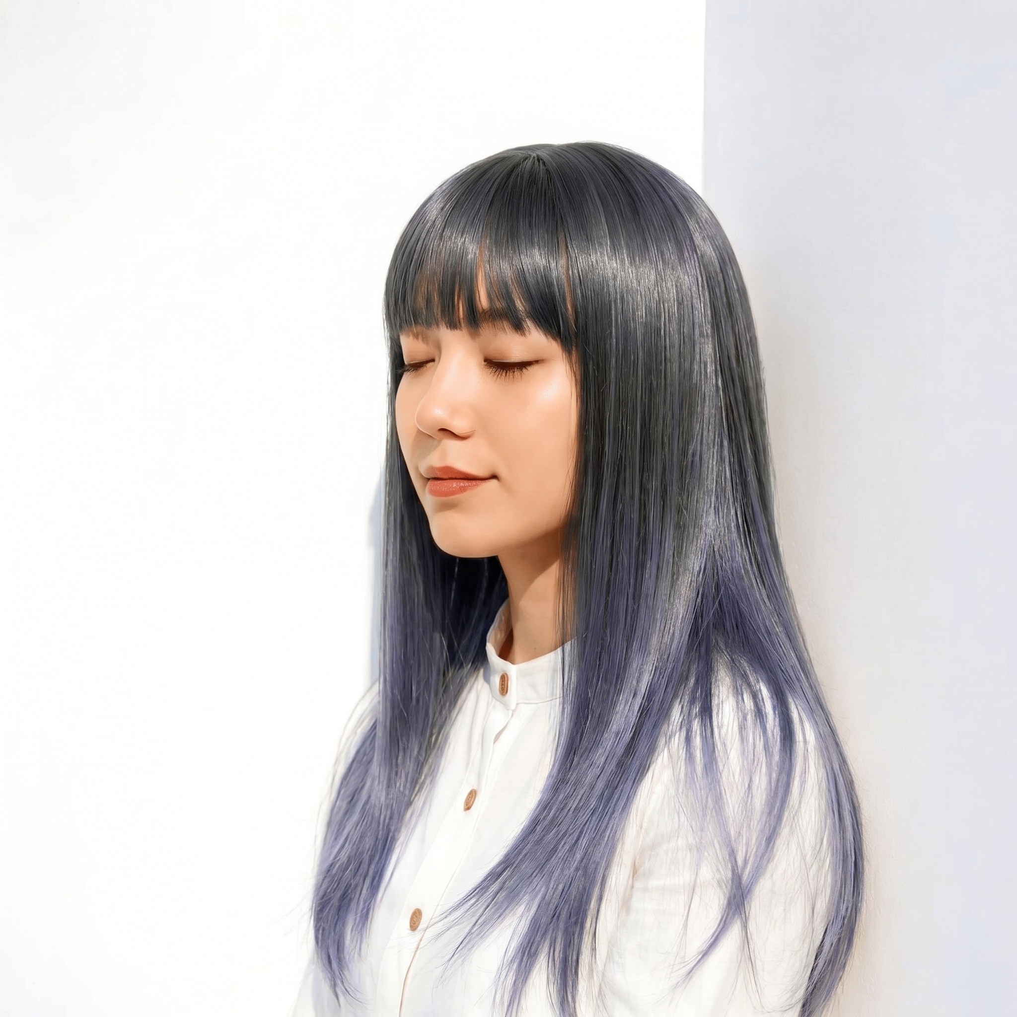 12._ブルーグレー_ロング_大人っぽい_落ち着きのある洗練された印象に