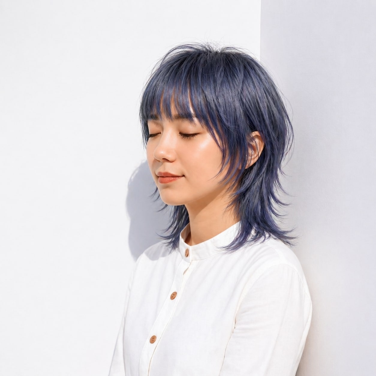 15._ブルーラベンダー_ロング_前髪なし_クールで大人っぽい印象に