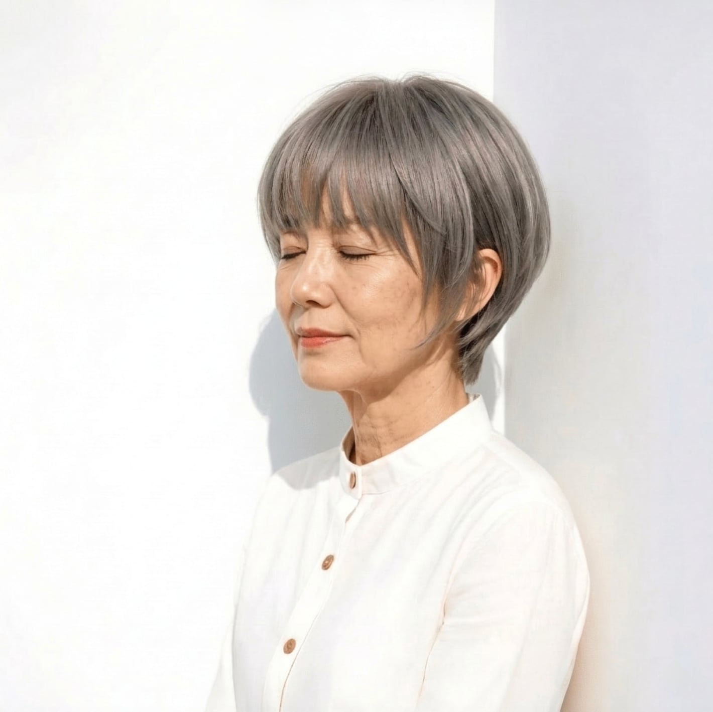 3. マッシュショート：丸みでやわらかさを添える大人の短髪