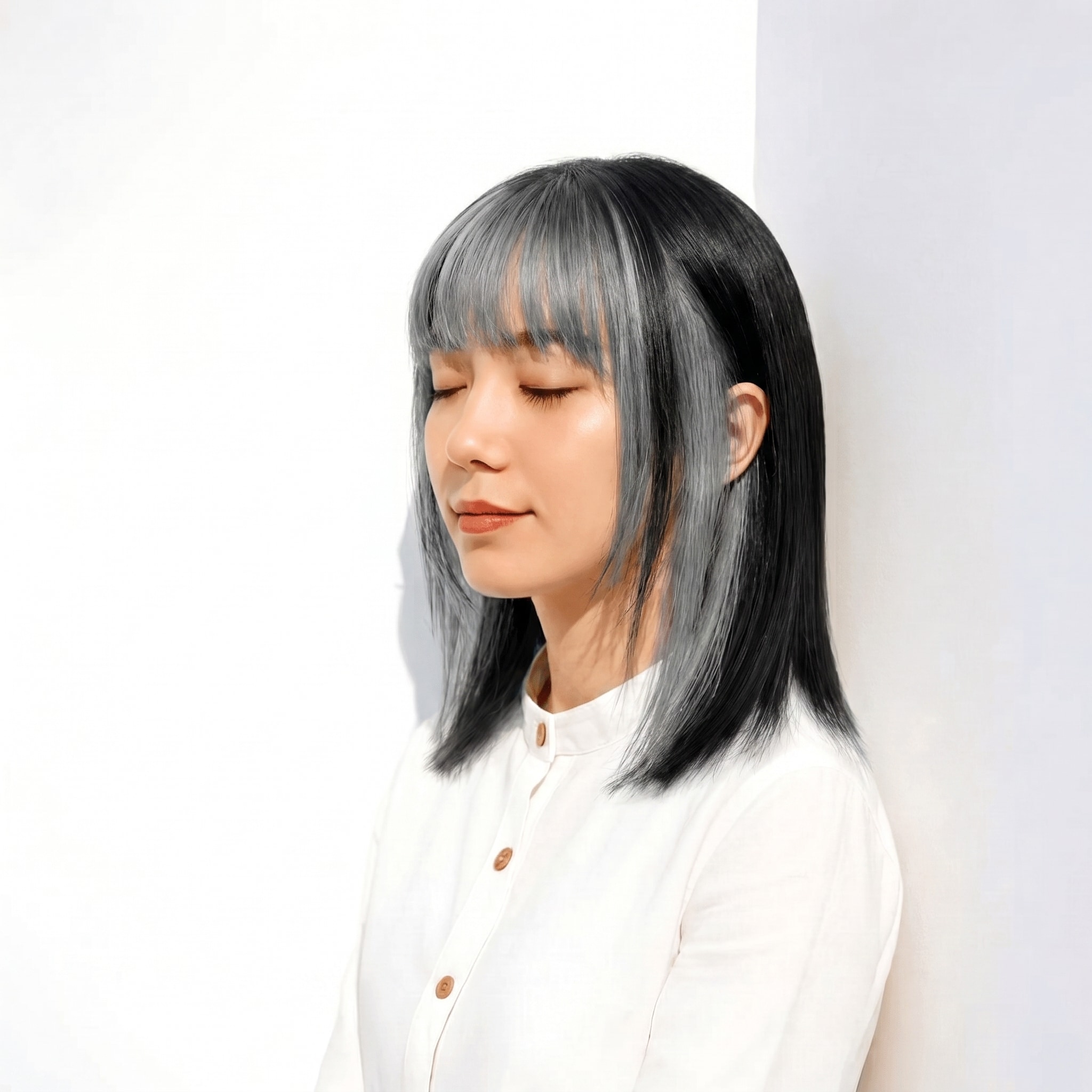 4._フェイスフレーミング_シルバーカラー