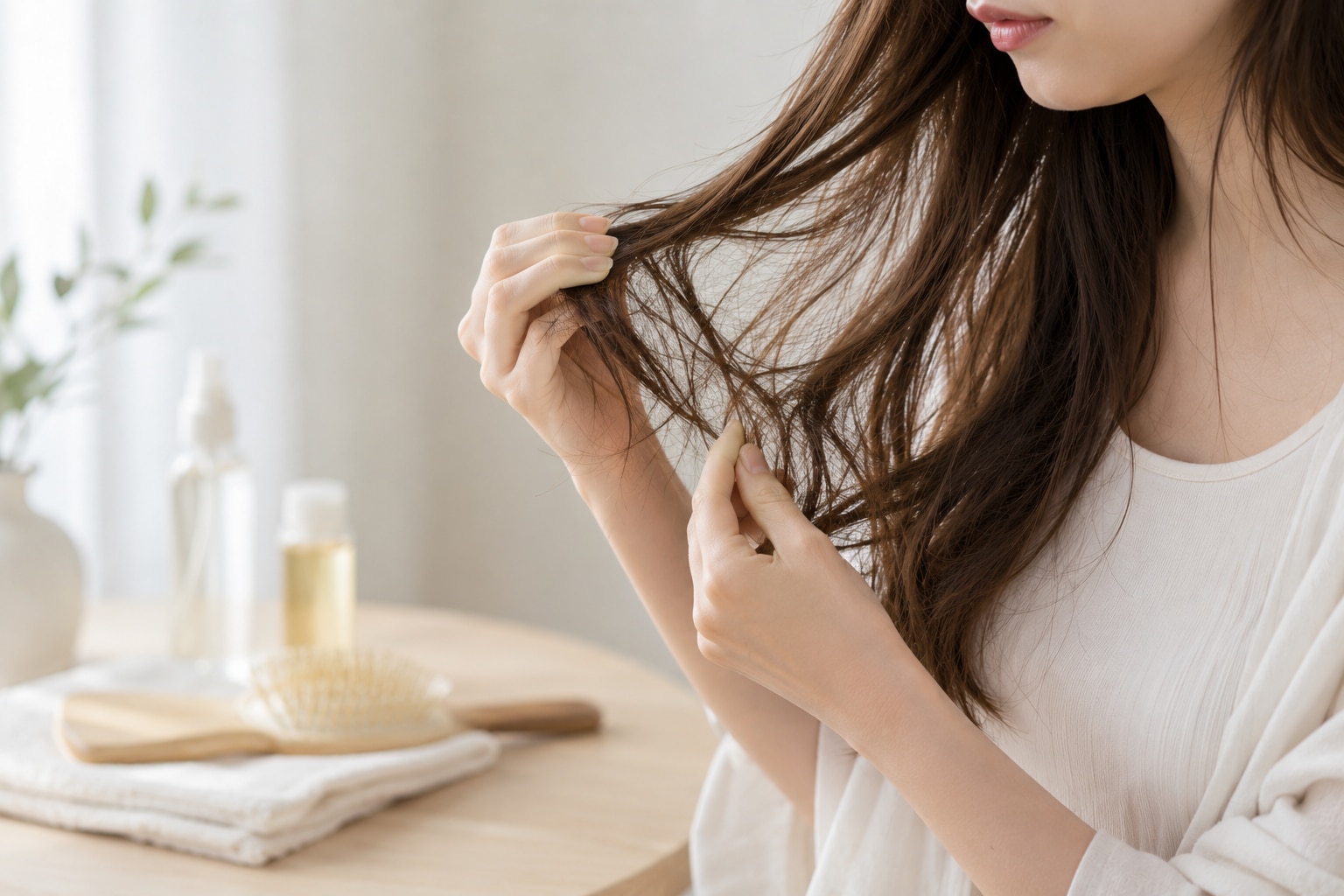 今すぐできる絡まった髪の対処法
