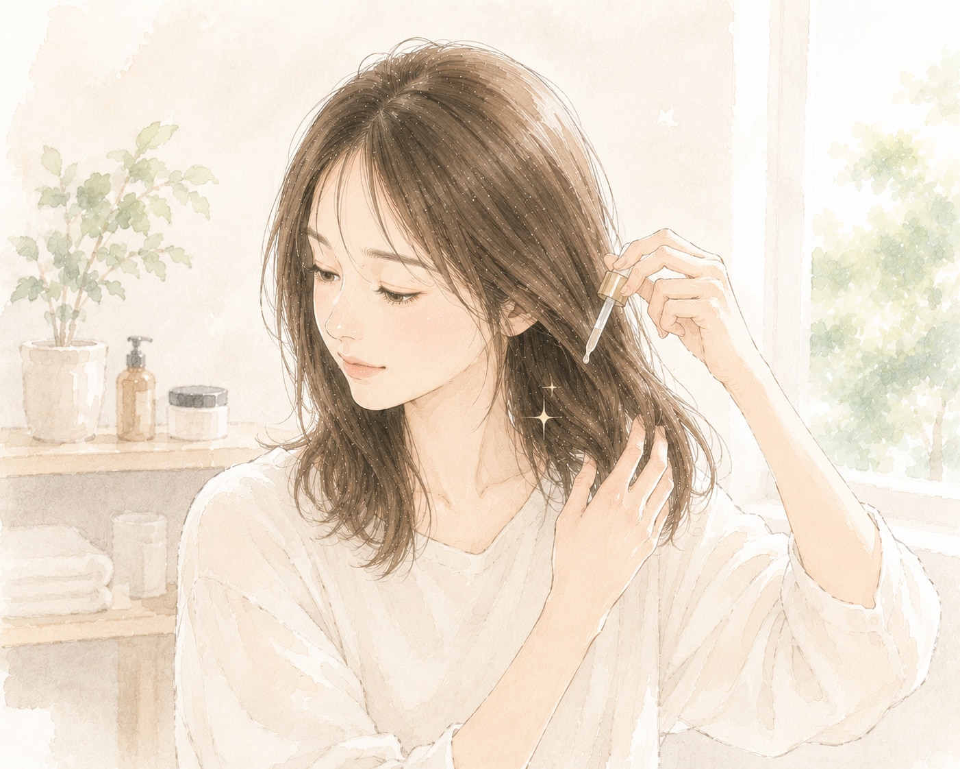 補修ケアでハリコシを整える