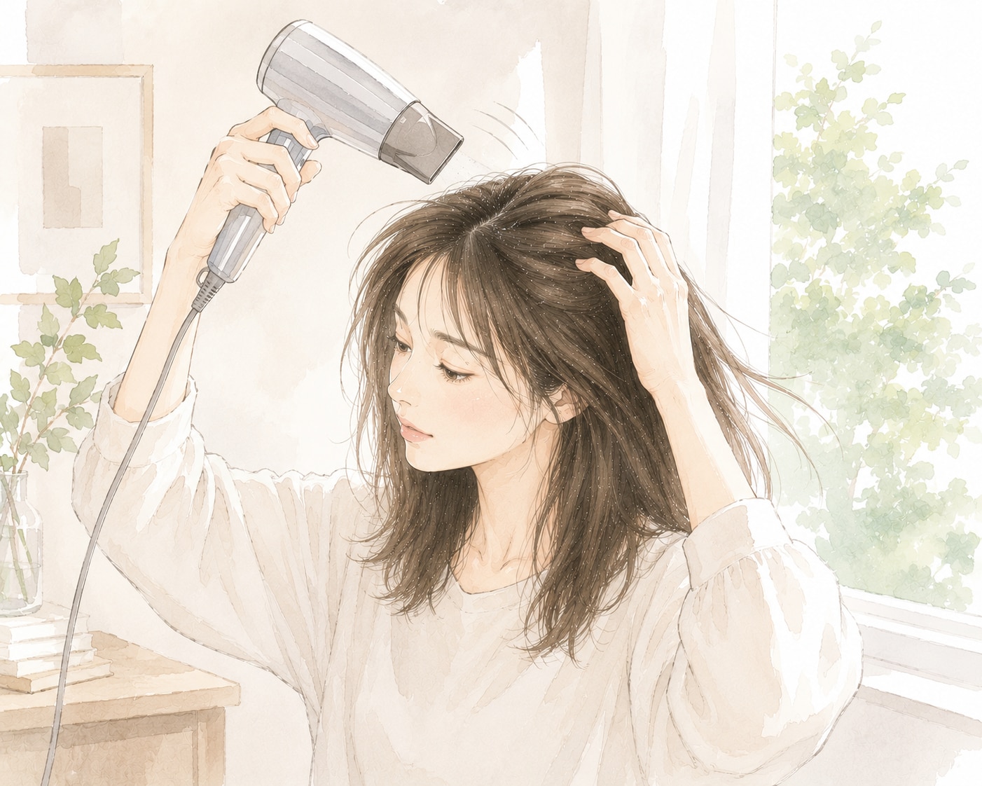 湿気に強いヘアセット