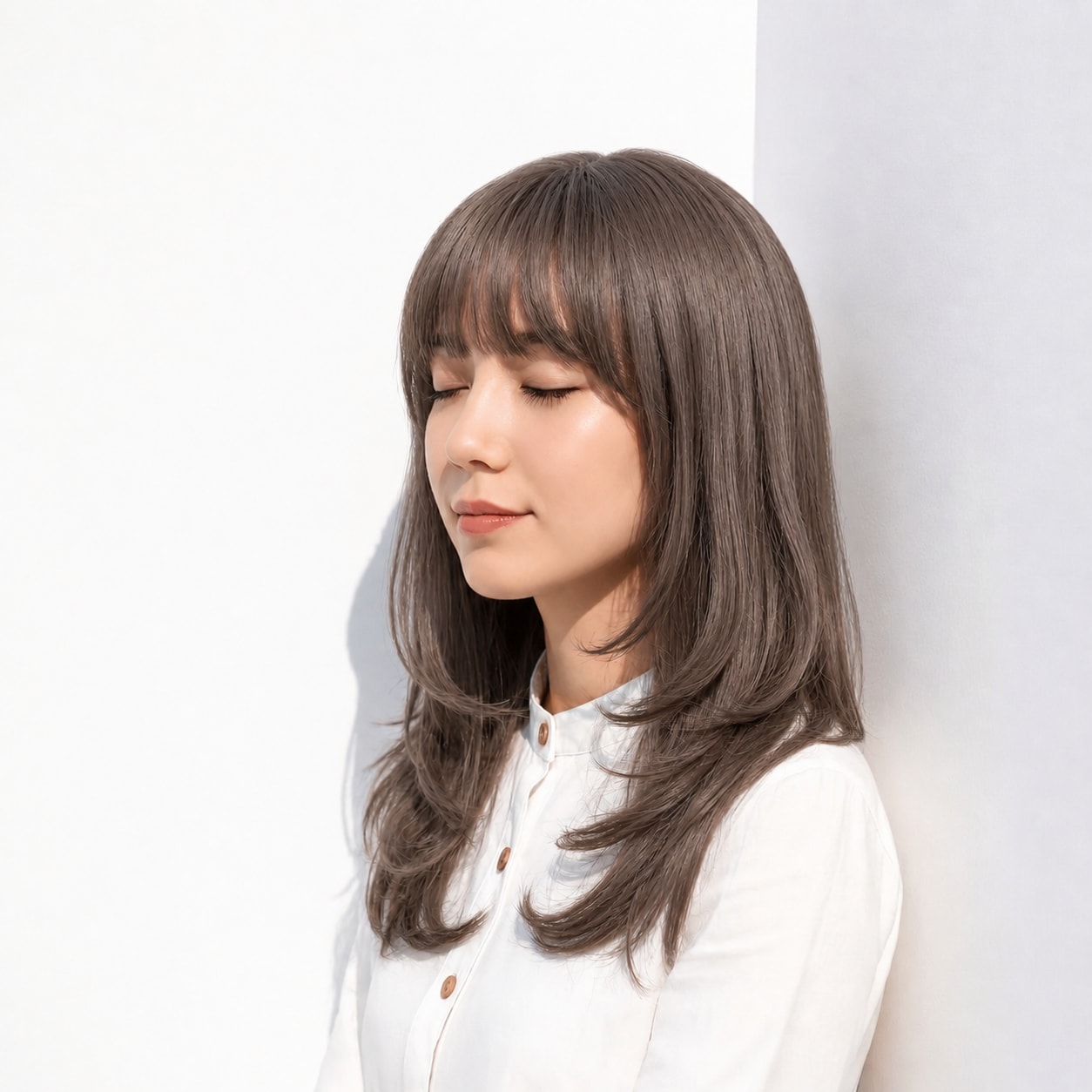 19._ミルクティーグレージュ_ミディアム_上品