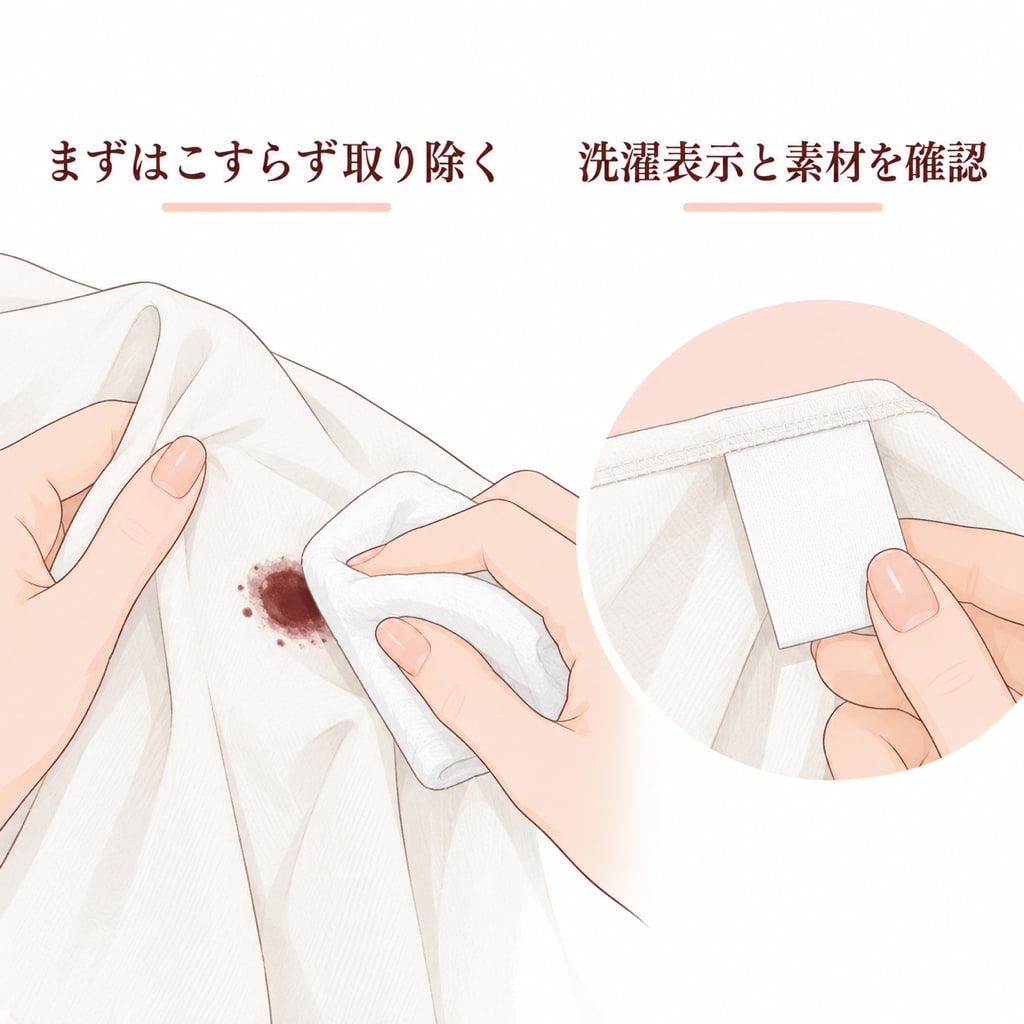 ヘアカラーが服についたらまずやるべきこと