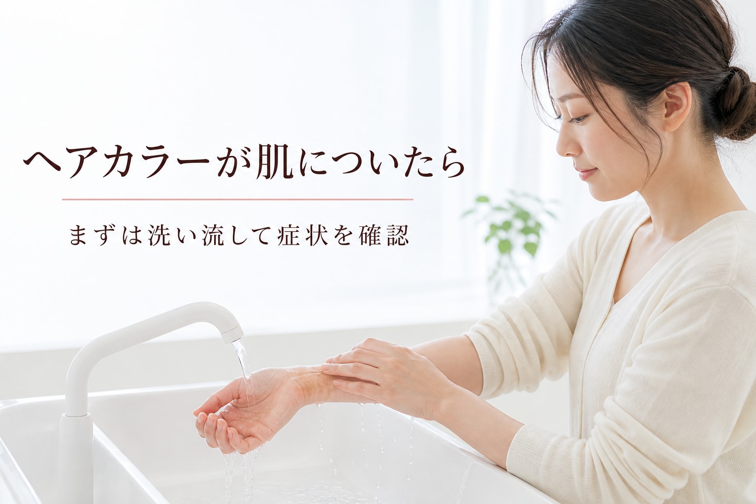 ヘアカラーが肌についたらどうする？落とし方と肌トラブル時の対処法を解説