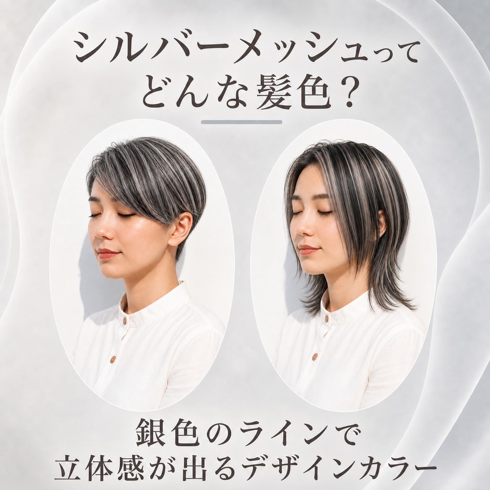 シルバーメッシュとは？特徴や魅力を解説