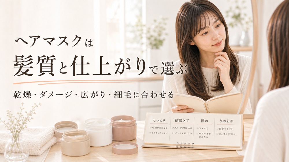 ヘアマスクの選び方