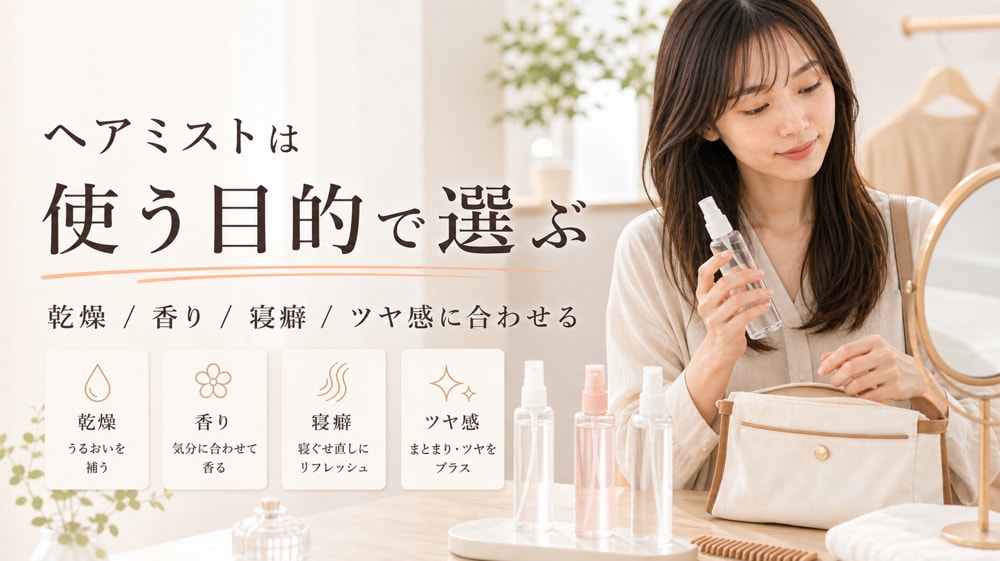 ヘアミストの選び方
