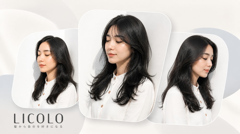 黒髪ロングのおすすめヘアスタイル16選