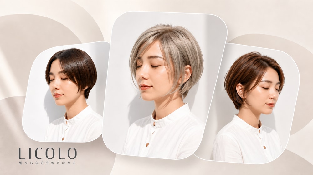前髪なしハンサムショートの人気スタイル13選。理想の髪型が見つかるヘアカタログ！