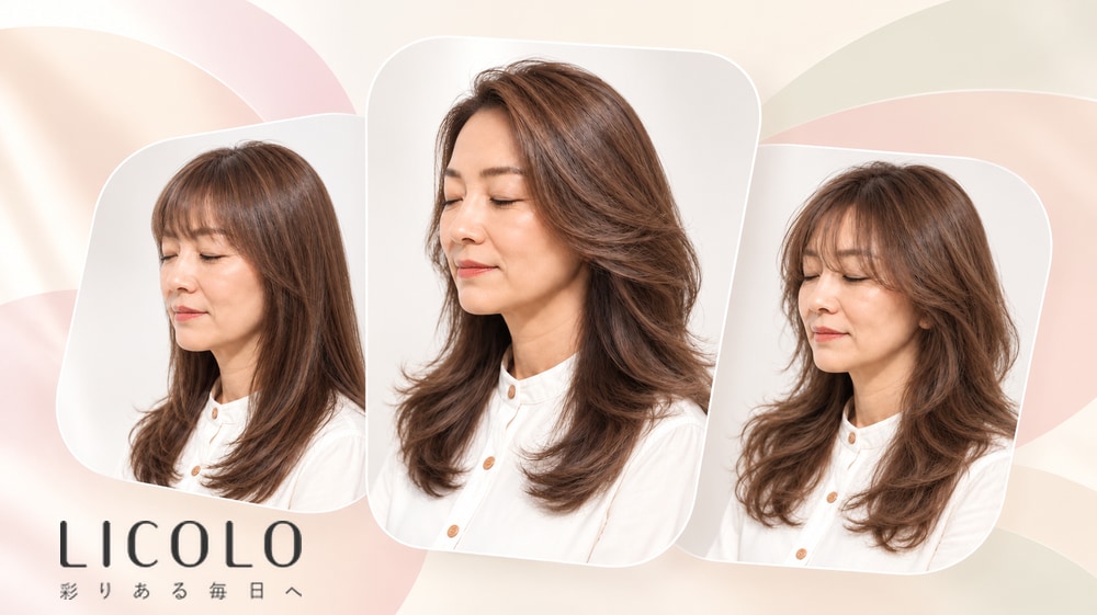 50代におすすめのロングレイヤー24選!大人の女性に似合う髪型・ヘアスタイルとは?