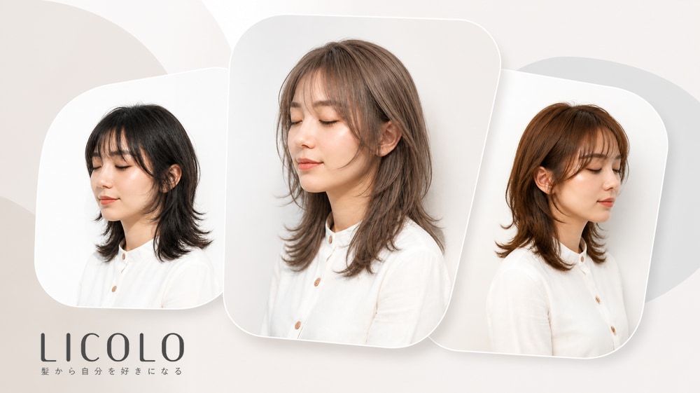 
セミロングのウルフカットってどんな髪型？人気のスタイル19選も紹介！
