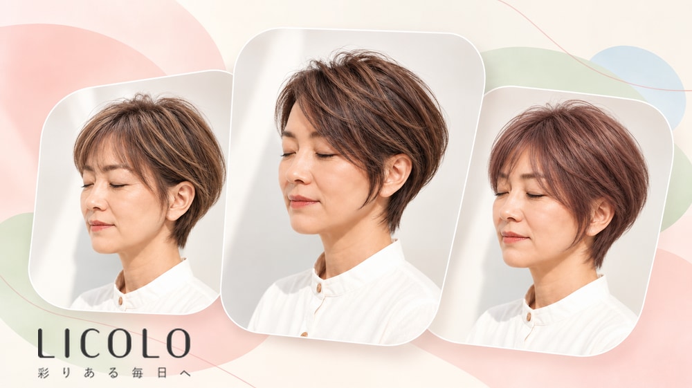 50代におすすめのショートレイヤー12選!上品で若々しい髪型を紹介