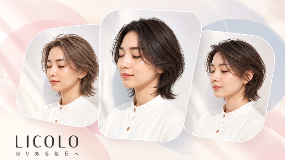 前髪なしのウルフボブ14選！大人っぽく垢抜ける人気スタイルを紹介