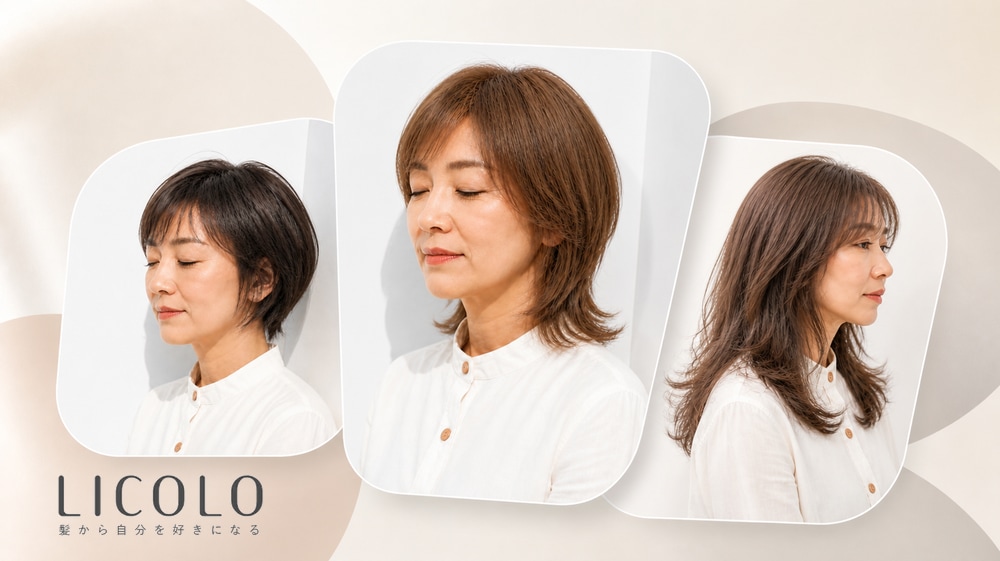 50代に似合うウルフカットってどんな髪型?大人に似合うヘアスタイル33選を紹介!