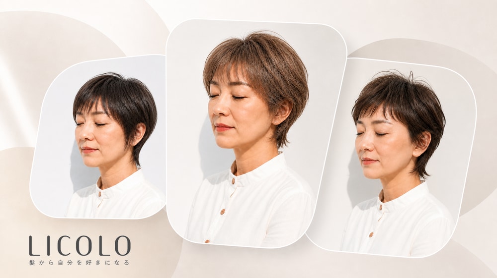 50代向けのショートウルフってどんなヘアスタイル?大人に似合う髪型14選も紹介!