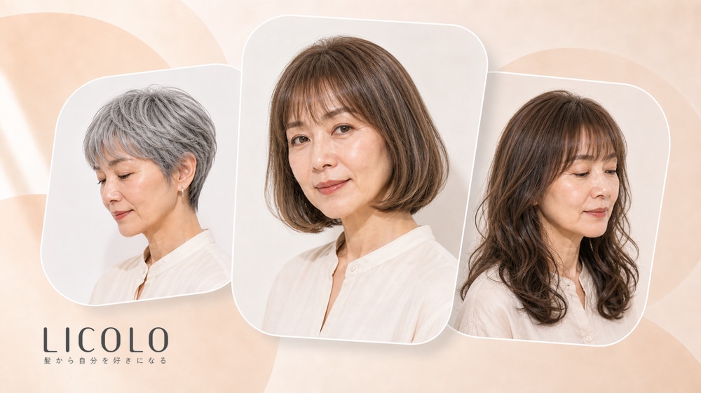 60代の若く見える素敵なヘアスタイル24選。長さ別におすすめの髪型を紹介!