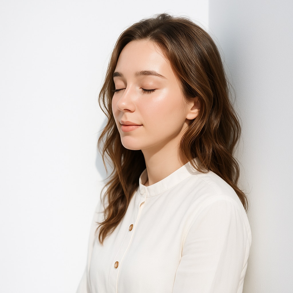 ノーバング×ミディアム×アッシュブラウン