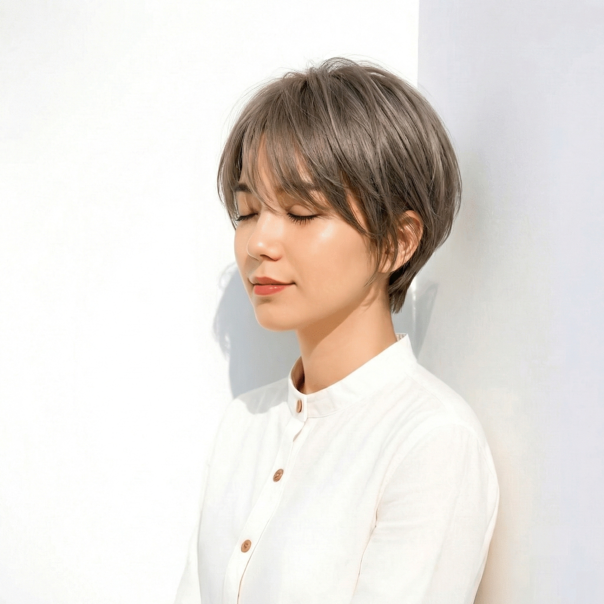 アッシュ系ハイライト①：赤みをしっかり抑えたいならこれ！