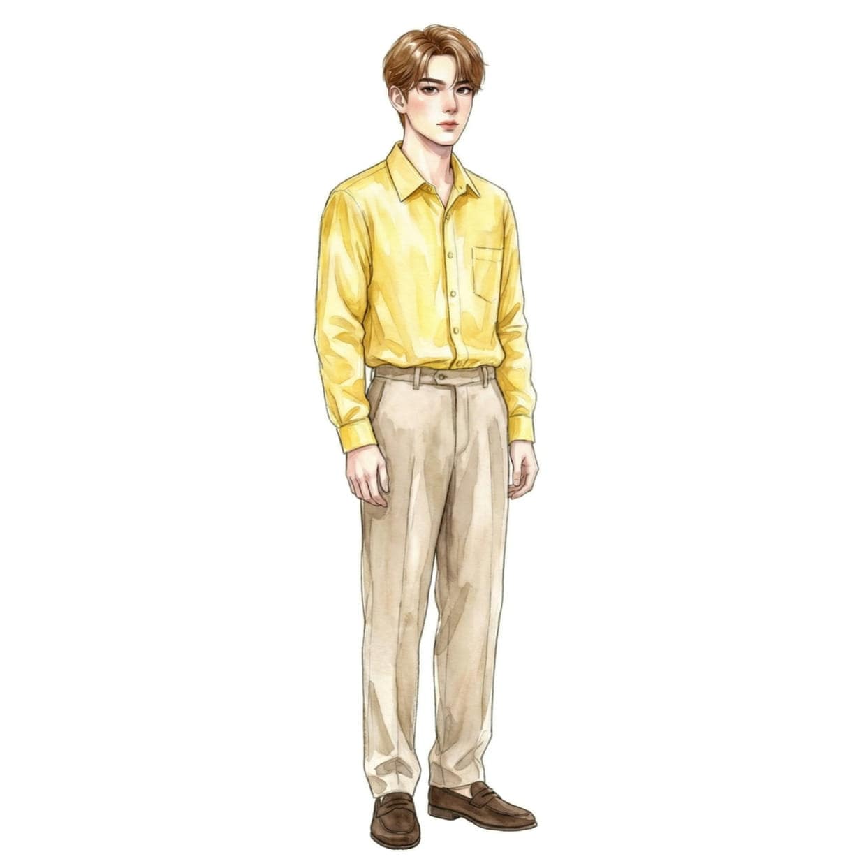 イエベ春に似合うコーディネート3