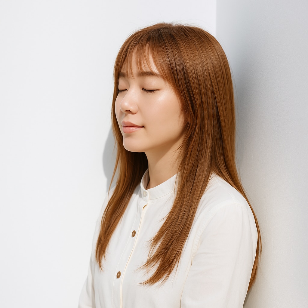 キャメルブラウン：軽やかさと温度感が共存するやわらかブラウン