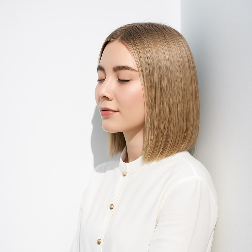 ゴールドベージュ：ヘルシーな輝きをまとえる明るめベージュ