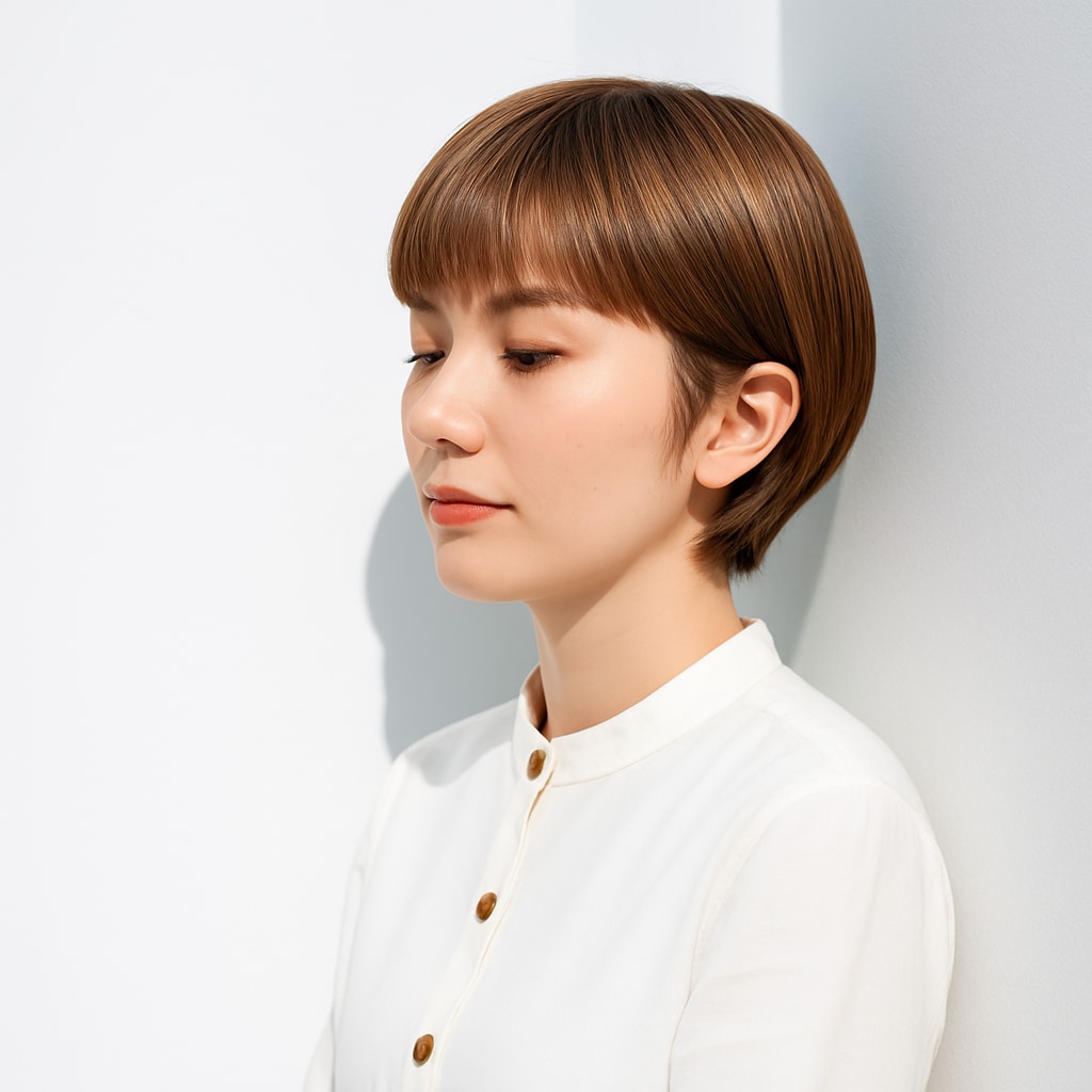 ミルクティーベージュ：柔らかな光をまとう優しげカラー