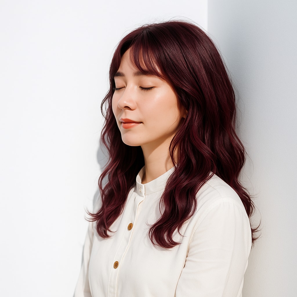 ローズピンク：華やかさと透明感を同時に叶えるピンクカラー