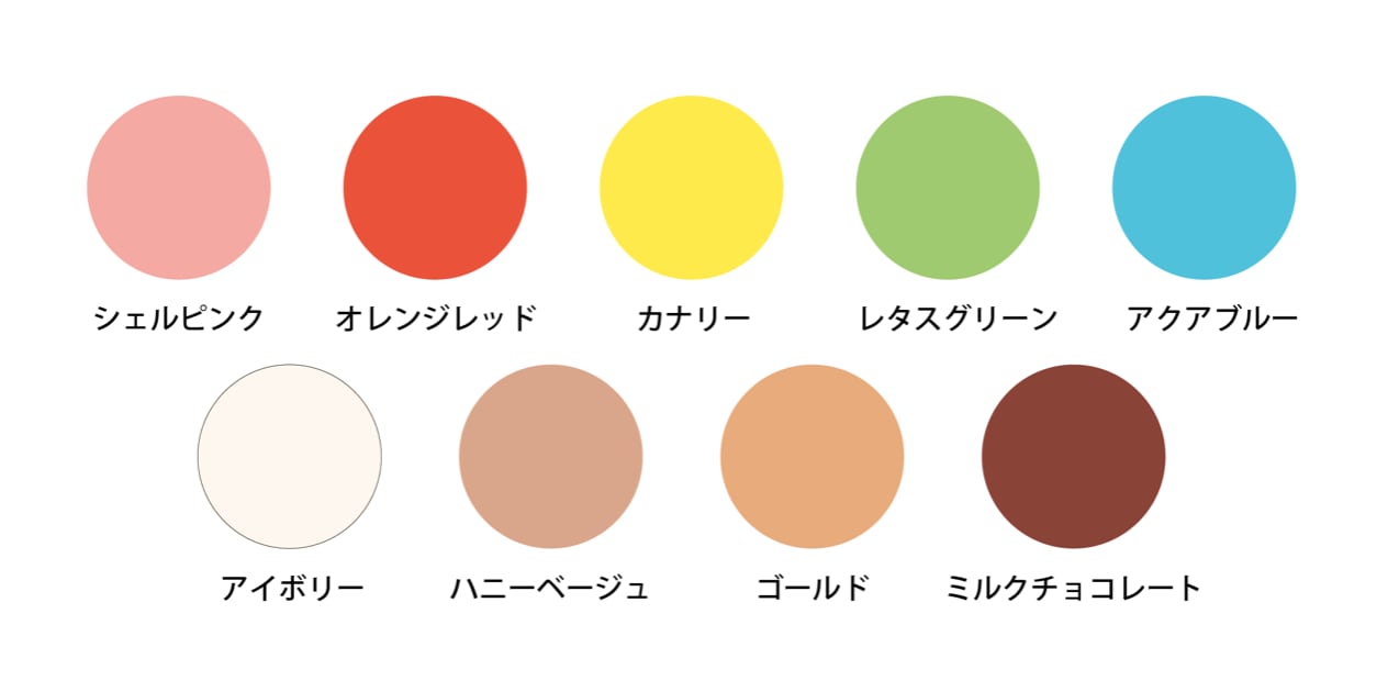 イエベ春に似合う色とは？