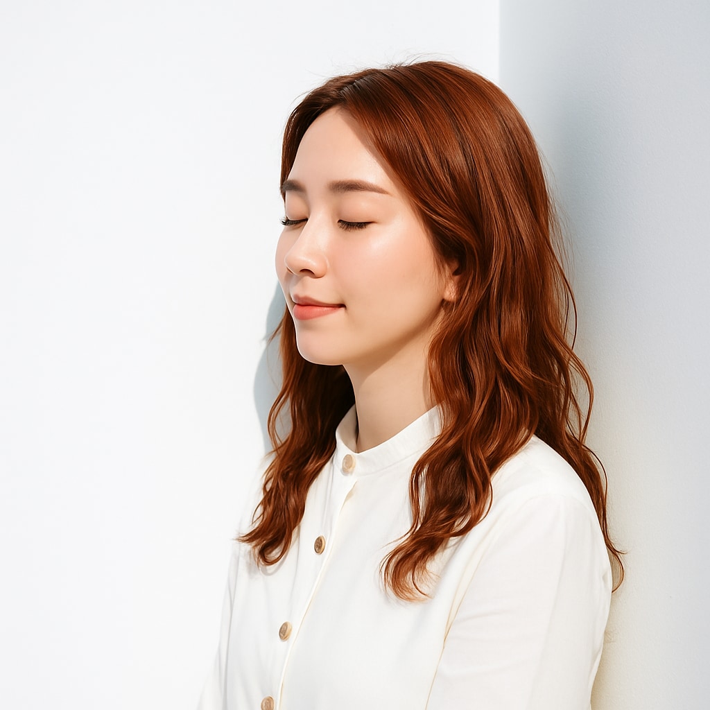 ブロッサムオレンジ：華やかさとやわらかさを両立する色