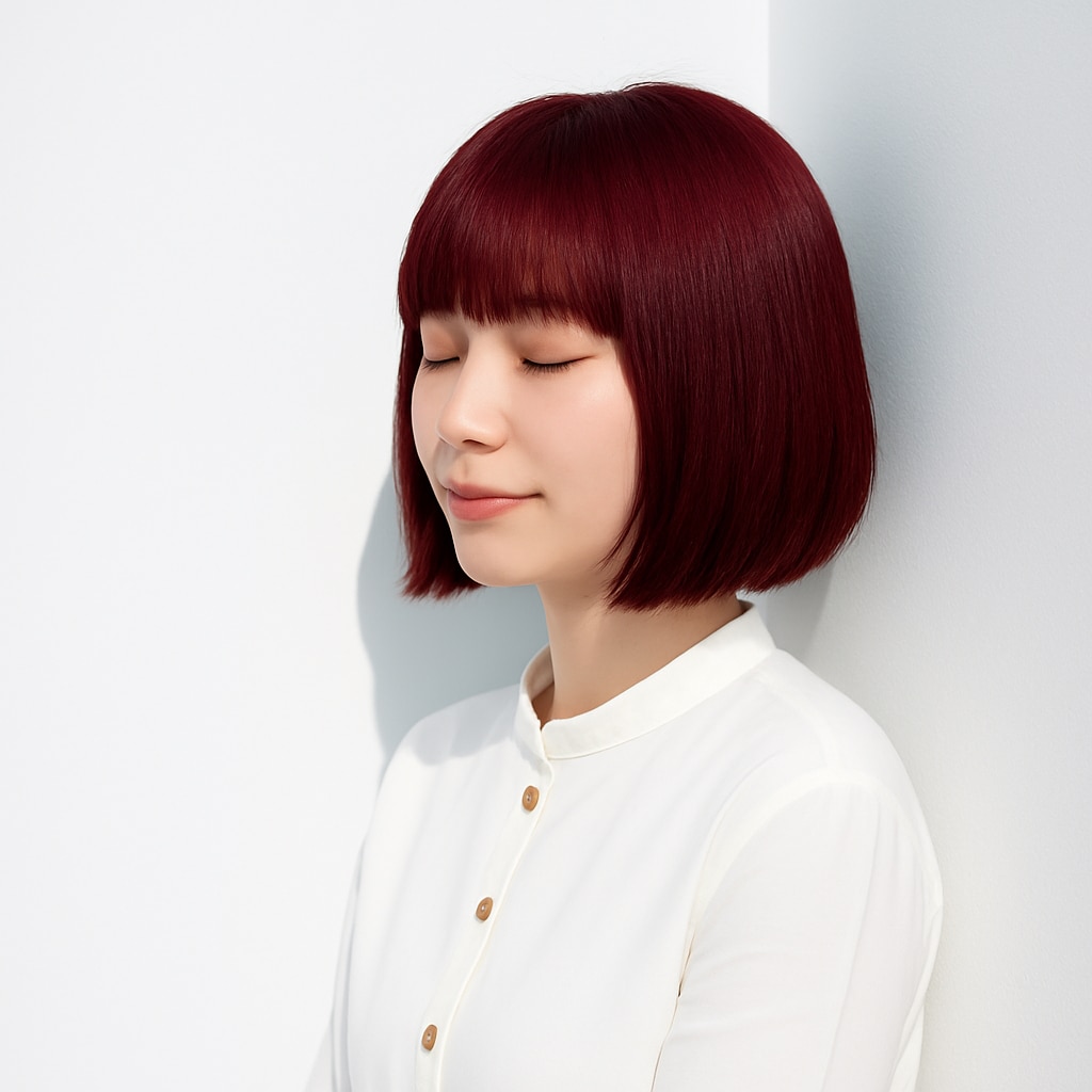 ワインレッド：深みのある色気をまとうクラシカルカラー