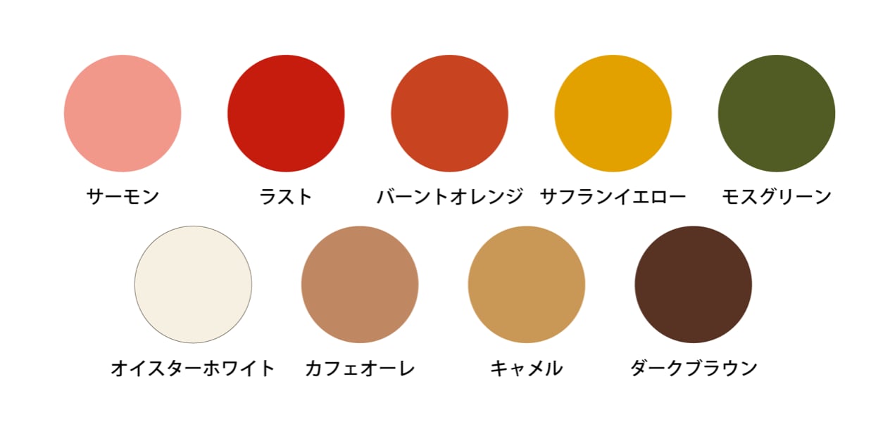 イエベ秋に似合う色とは？