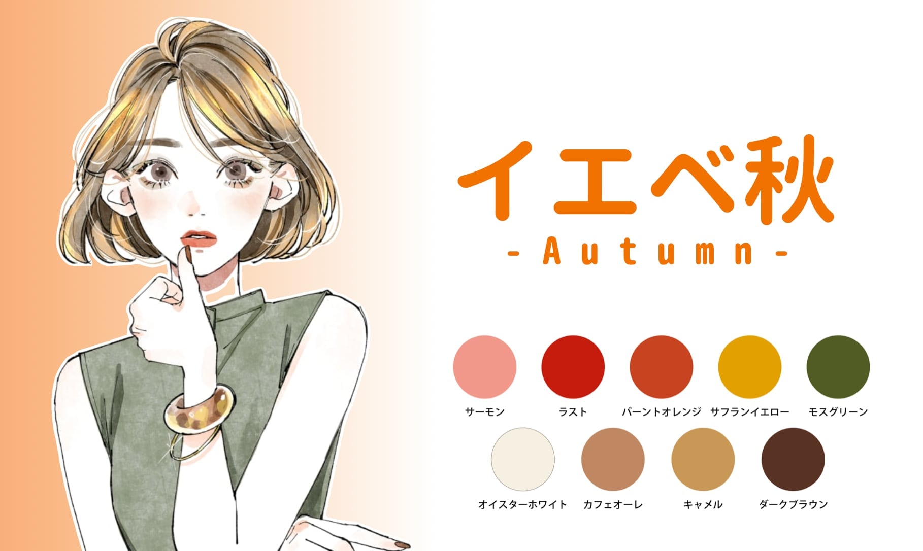 イエベ秋に似合う色や特徴とは？季節別のおしゃれコーデ完全ガイド