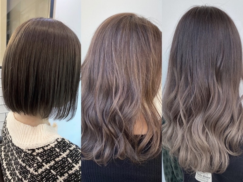 グレージュってどんな髪色？ブリーチは？市販品でできる？