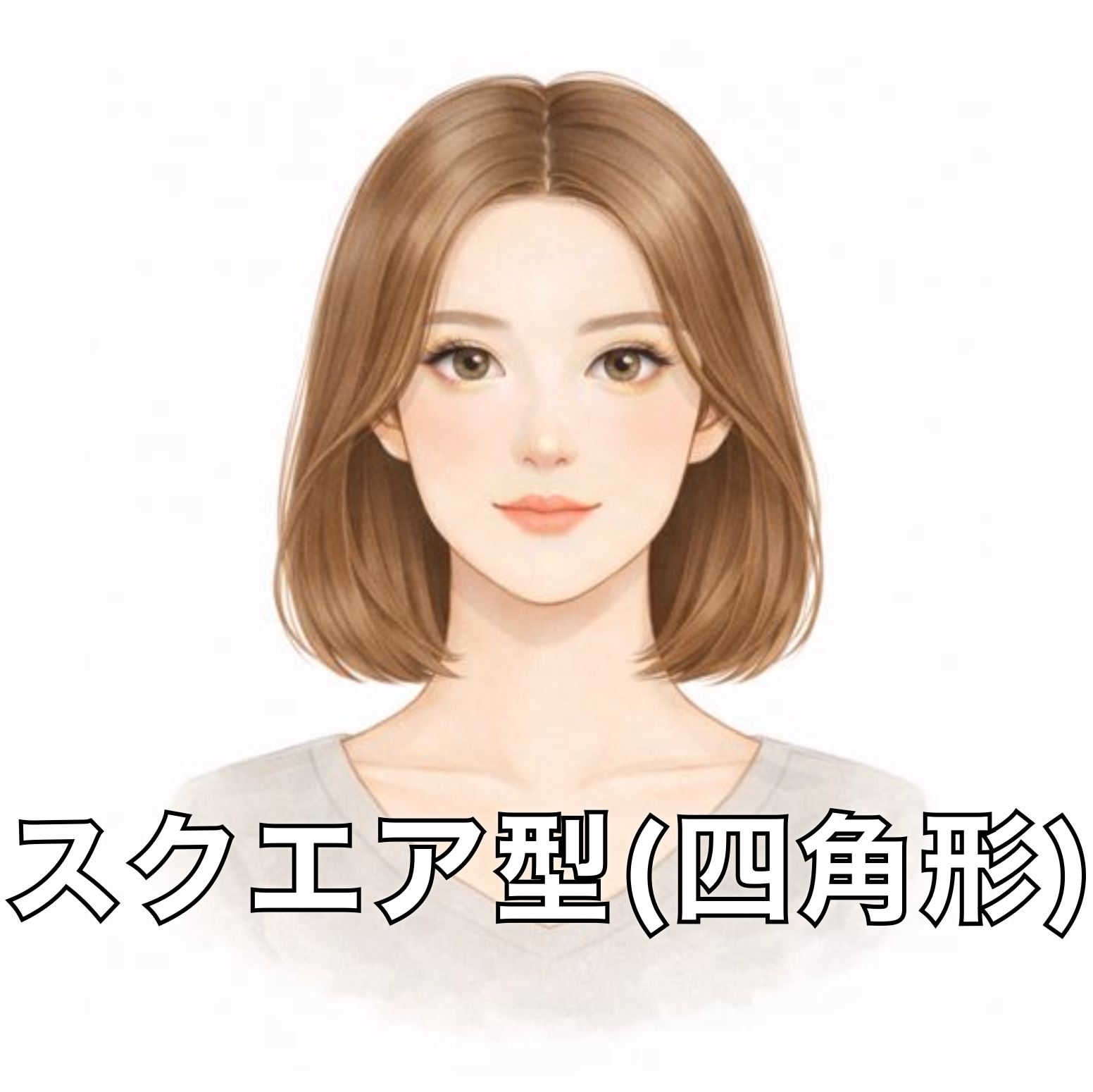 スクエア型(四角形)