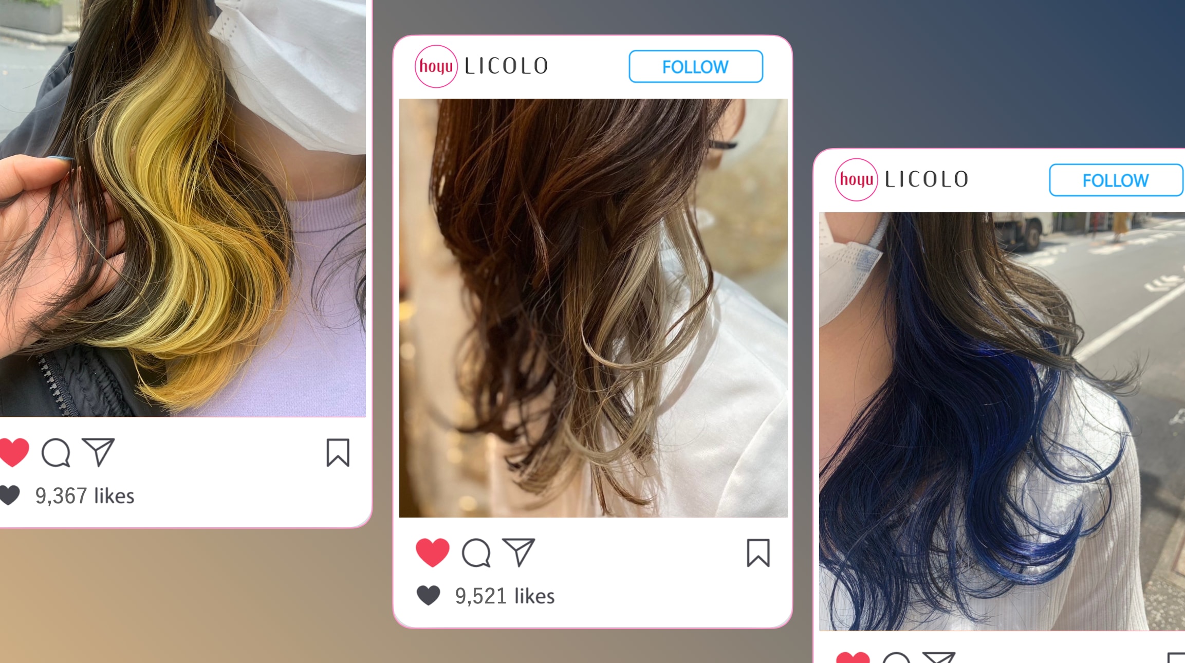 インナーカラーの髪色・髪型20選。人気カラーをレングス・カラー別に紹介！