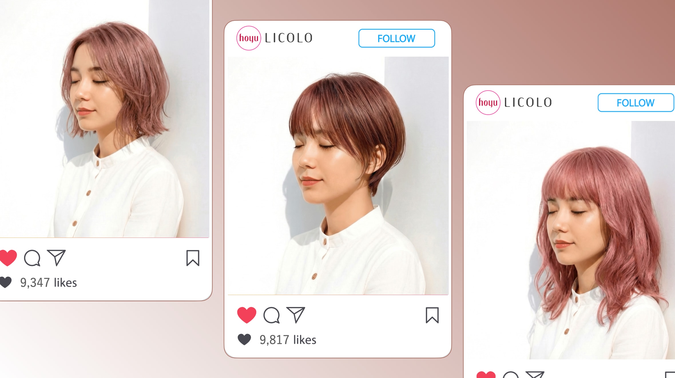 
ピンクベージュってどんな髪色？おしゃれなヘアスタイル一覧を大公開！
