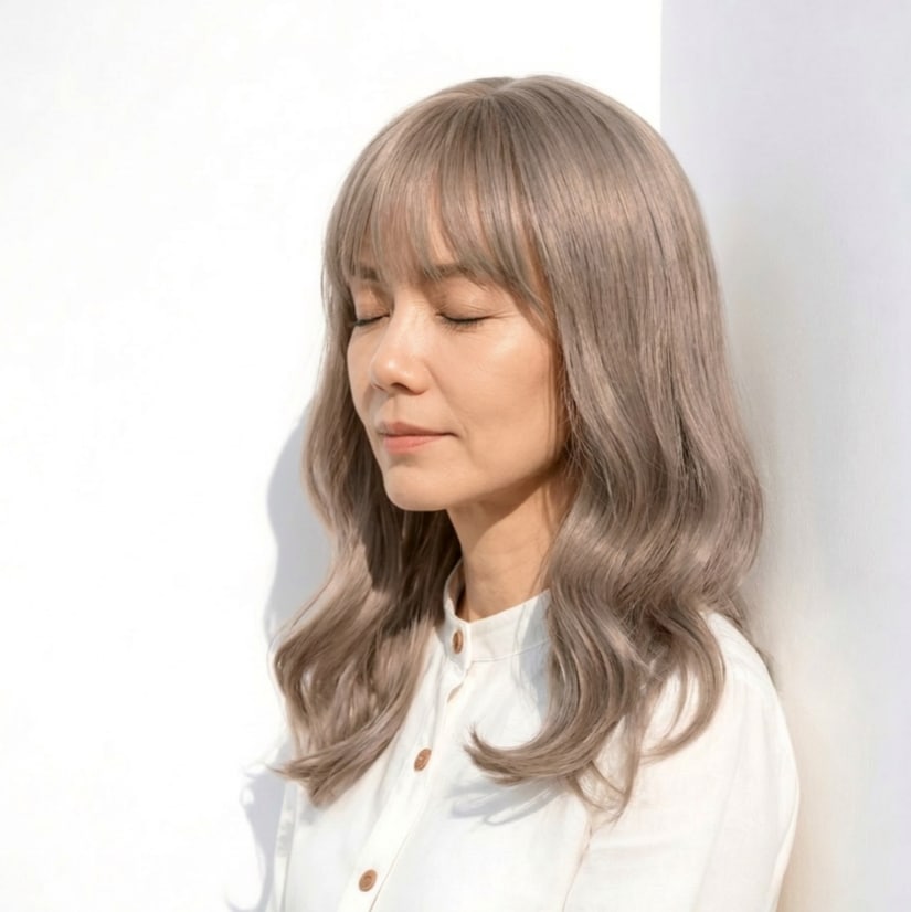 2. くすみミルクティーベージュ