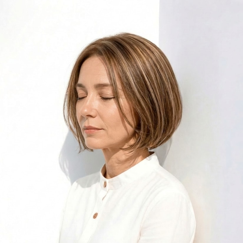 4. ミルクティーベージュハイライト