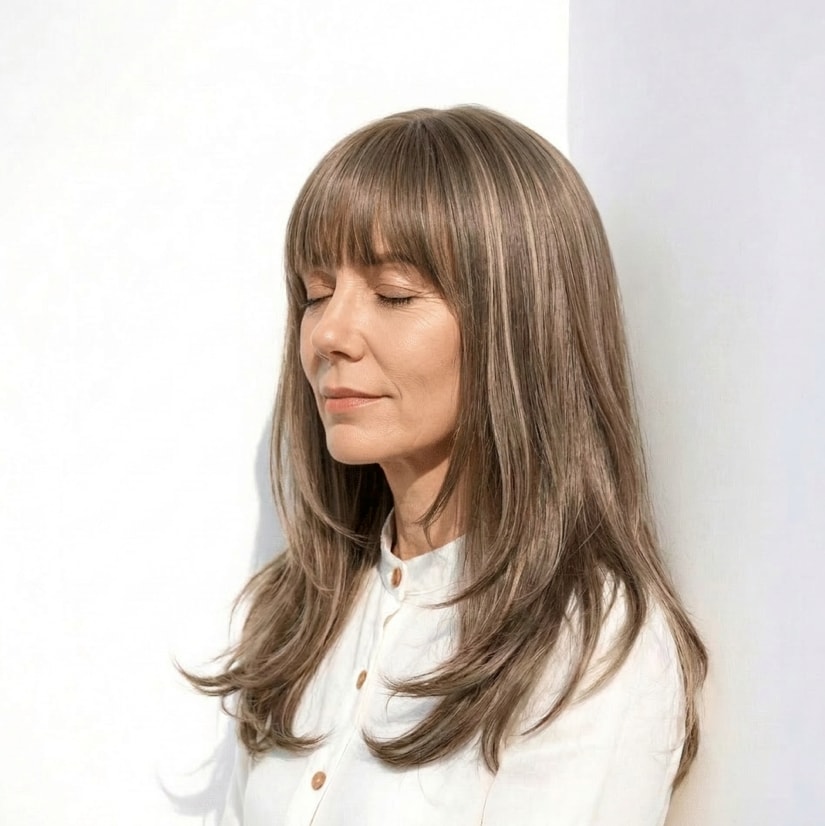 2. ハイライト×ミルクティーベージュ