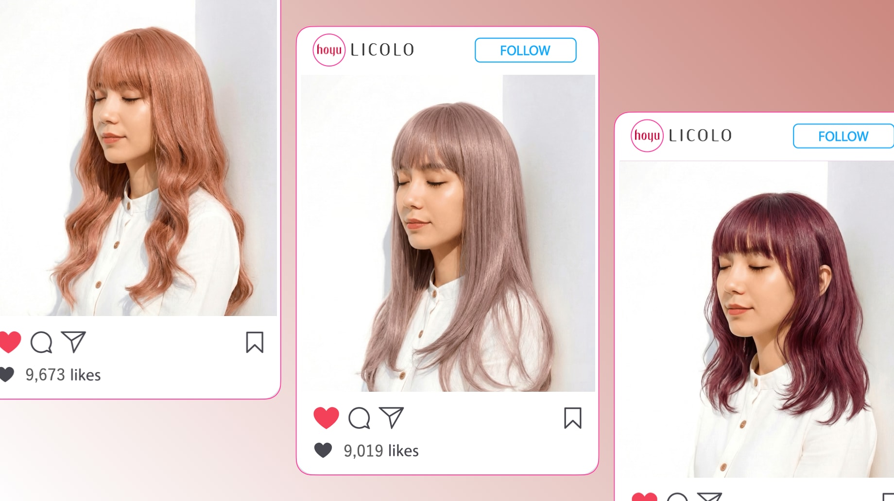 
スモーキーピンクってどんな髪色？おしゃれなヘアスタイル一覧を大公開！
