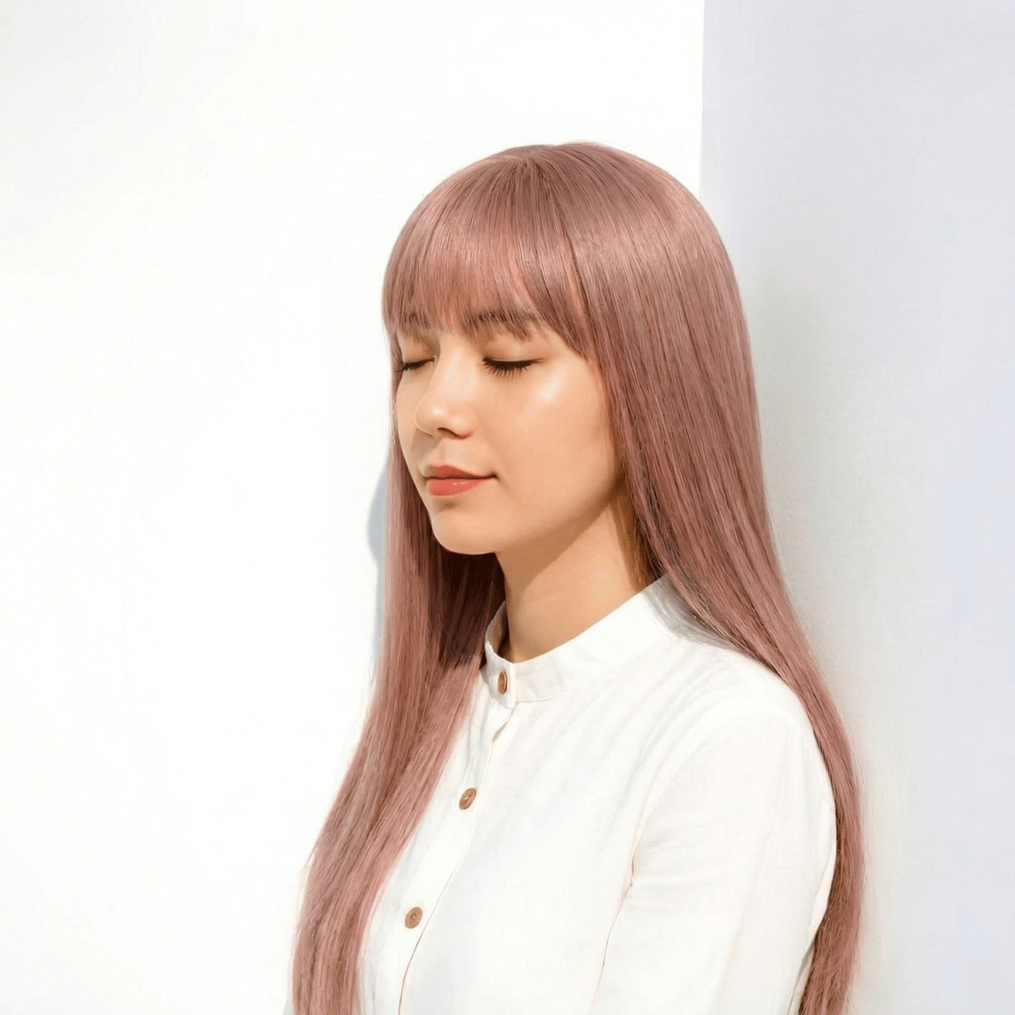 ピンクラベンダーベージュ